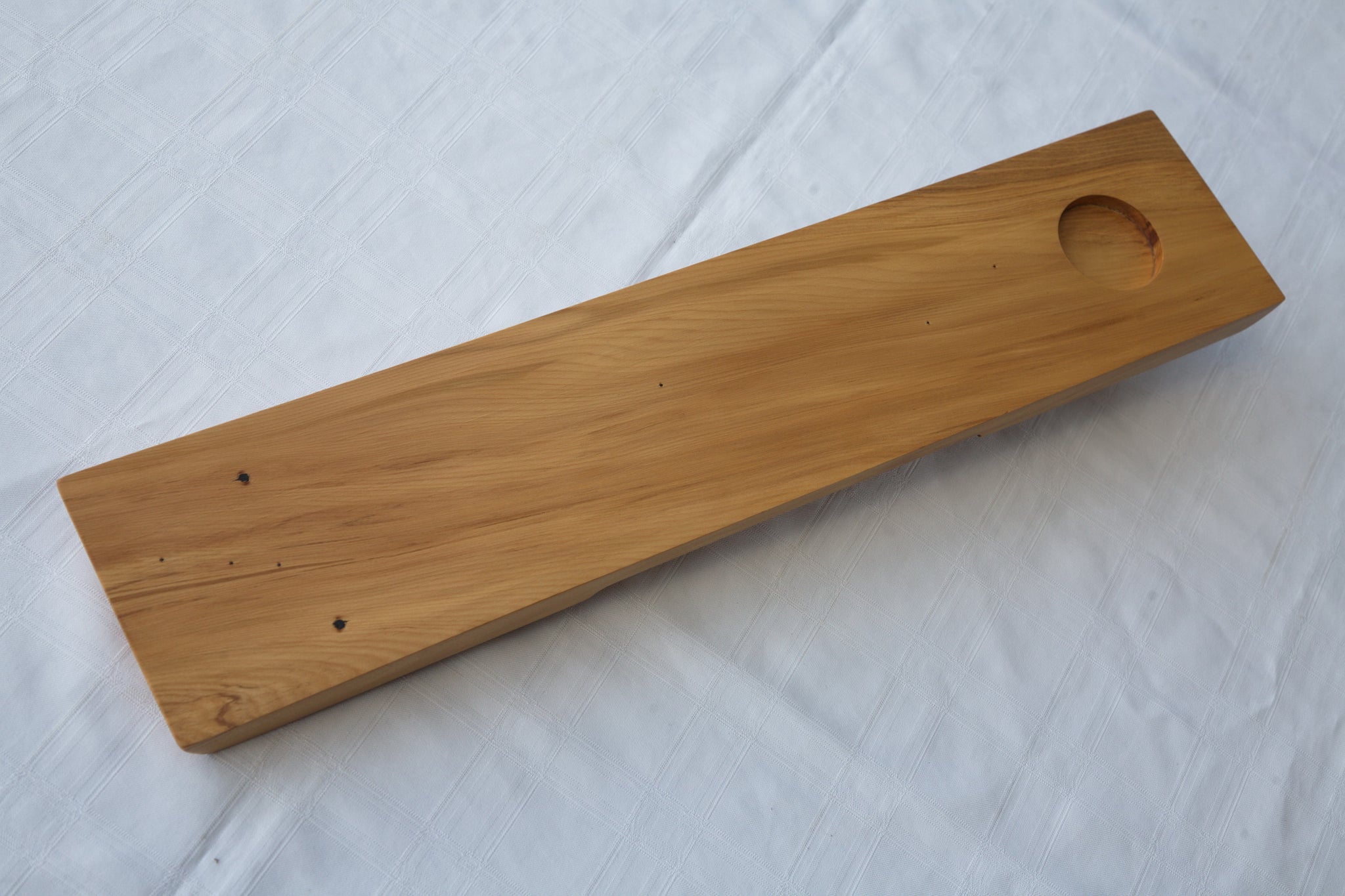 Medium Rimu Board with Tea-Candle Holder